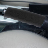 AutoBizarre Car Interior Decoration Anti-Slip Scratch-Resistant Handbrake Rubber Silicone Cover Comfortable Handle Grip for All Cars, Vans & Trucks