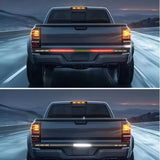 AutoBizarre 1.2 Mtrs 3 in 1 Brake Turn Signal DRL Light Truck Tailgate Light Pickup Tail Light Strip Compatible with All Cars, Trucks, SUV, Vans