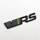 AutoBizarre 3D Raised VRS Metal Monogram Emblem Badge Sticker for All Cars & Bikes