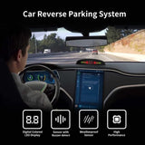 AutoBizarre Reverse Parking Sensor Kit with 4 Parking Sensors, LED Distance Display with Sound Warning For All Cars Vans & Trucks