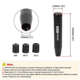 AutoBizarre Aluminium Gear Shift knob Racing Car Gear Lever Shifter with Adaptors for All Manual Cars