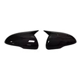 AutoBizarre Batman style ABS Set of 2Pcs Car ORVM Rear View Side Mirror Cover Shell With Light Cut/Slot for Car Styling & Decoration Compatible with Maruti Swift 2018-2025