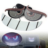 AutoBizarre Devil Eyes LED Lights for Car Windshield Led Panel with USB for Car Rear Window Universal for All Cars, Vans, Trucks, etc
