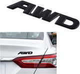 AutoBizarre 3D Raised AWD Metal Monogram Emblem Badge Sticker for All Cars & Bikes