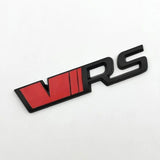 AutoBizarre 3D Raised VRS Metal Monogram Emblem Badge Sticker for All Cars & Bikes