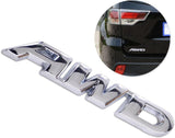 AutoBizarre 3D Raised AWD Metal Monogram Emblem Badge Sticker for All Cars & Bikes