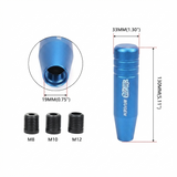AutoBizarre Aluminium Gear Shift knob Racing Car Gear Lever Shifter with Adaptors for All Manual Cars