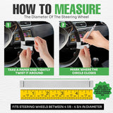 AutoBizarre Multipurpose Car Steering Wheel Desk For Eating and Working with Cup Stand Slot and Pen Slot for All Cars & Vans