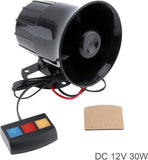 AutoBizarre 3 Tone Siren Horn Hooter with Remote Controller For All Cars, Trucks, Mini Trucks, Vans - 12V Loud Siren With 3 Different Great Sounds