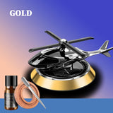 AutoBizarre Solar Powered Rotating Fan Helicopter Design Car Air Freshener Car Dashboard Accessory For Car Interior Decoration For All Cars
