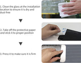 AutoBizarre 14 x 4 Inches Flexible Waterproof DIY Customizable LED Matrix Panel Display Screen Sign Board with Mobile Application and Remote Control for Cars, Home, Office, Shops etc.