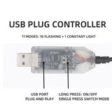 AutoBizarre Devil Eyes LED Lights for Car Windshield Led Panel with USB for Car Rear Window Universal for All Cars, Vans, Trucks, etc