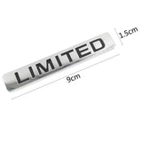 AutoBizarre 3D Raised Limited Metal Monogram Emblem Badge Sticker for All Cars & Bikes