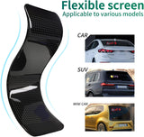 AutoBizarre 23 x 5 Inches Flexible Waterproof DIY Customizable LED Matrix Panel Display Screen Sign Board with Mobile Application and Remote Control for Cars, Home, Office, Shops etc