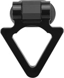 AutoBizarre Car Dummy Tow Hook Bumper Tow Hook 180 Degree Adjustable Self-Adhesive V-Shaped Triangle Shaped Vehicle Towing Hook for Car Decoration Universal for All Cars, SUV