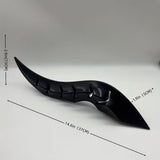 AutoBizarre 2 Pcs Dragon Horn Seeng Shaped Car Roof Decal Creative Devil Horn for Car Exterior Modification & Decoration Universal for all Cars, Bikes, Vans, SUV, etc.