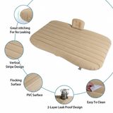 AutoBizarre Car Back Seat Inflatable Air Bed Mattress with Pump & 2 Pillows Portable Car Bed for Kids, Adults, Road Trips, Picnic, Camping Universal for Cars, SUVs, Sedan, Minivan, etc.