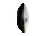AutoBizarre Headlight DRL with R Logo Projector Light for All Royal Enfield Bikes (7 inch), LED, White, Orange