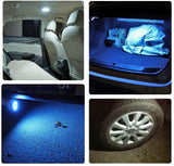 AutoBizarre 3 Color Portable USB Rechargeable Multi-Purpose Car Interior Roof Light For All Cars Home Office Kitchen Bedroom Camps etc