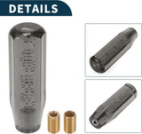 AutoBizarre 15cm Car Gear Stick Crystal Transparent Bubble Gear Knob Gear Shifter Handle Knob with Different Size Adaptors for All Manual Transmission Cars