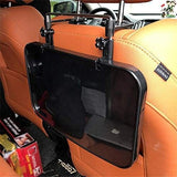 AutoBizarre Multi-Functional Portable Foldable Car Steering Wheel Back Seat Mounted Laptop Desk Food Tray Table With Cup Holder For Food Drink Notebook Laptop etc.