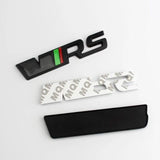 AutoBizarre 3D Raised VRS Metal Monogram Emblem Badge Sticker for All Cars & Bikes