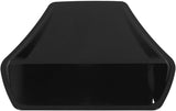 AutoBizarre Bonnet Hood Scoop Vent Glossy Black Decorative Air Flow Intake Universal for All Cars