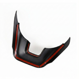 AutoBizarre Car Styling Carbon Fiber GR Steering Wheel Trim Compatible with Toyota Fortuner & Hilux 2015 onwards Steering Wheel