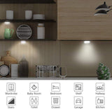 AutoBizarre 3 Color Portable USB Rechargeable Multi-Purpose Car Interior Roof Light For All Cars Home Office Kitchen Bedroom Camps etc