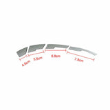 AutoBizarre DIY White Blade Style 3D Letters Rubber Tyre Stickers Kit for Decoration Styling Universal for All Cars, Vans, Trucks, Motorcycles