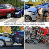 AutoBizarre Car Rearview Mirror Interior Clip-on Wide Angle Panoramic Anti-Glare 300mm Convex Rearview Mirror Universal for all Cars, SUVs, Trucks, etc