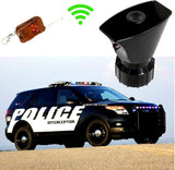 AutoBizarre 7 Tone Siren Horn Hooter with Wireless Remote Controller For All Cars, Trucks, Mini Trucks, Vans - Loud Siren With 7 Different Great Sounds
