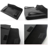 AutoBizarre Car Sun Visor Hanging Tissue Box Holder Napkin Holder PU Leather Rectangular Tissue and Mask Storage Box Tissue Refill Pouch Portable and Durable Interior Decoration Accessory