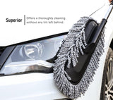 AutoBizarre Multipurpose Extendable Microfiber Duster Cleaner For Car Interior and Exterior Cleaning and Washing for Car All Cars Vans & Trucks