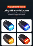 AutoBizarre Set of 5 pcs Wireless Multicolor Emergency Clearance Warning Strobe Light Solar Powered LED Cab Roof Top Marker Running Lights With Remote Control For All Cars, Vans, Trucks, Pickup, SUVs