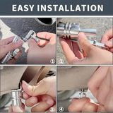 AutoBizarre Car Turbo Sound Exhaust Pipe Silencer Aluminium Whistle Car Blow Off Valve Tip Simulator Universal for All Cars, Bikes, Vans, etc
