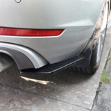 AutoBizarre Car Rear Bumper Lip Diffuser Splitter Car Corner Canard Protector Side Skirt Extension Universal for All Cars – Set of 2 Pcs