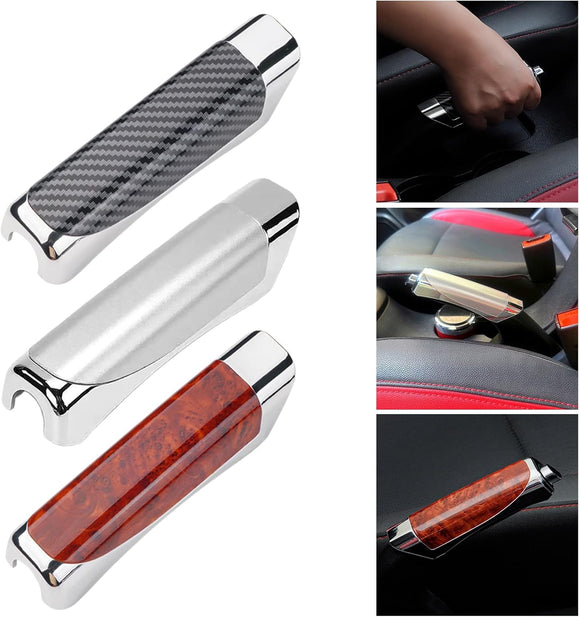 AutoBizarre Car Handbrake Styling Anti-Slip Cover for Handbrake Lever Decoration Protection Cover Universal for All Cars