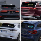 AutoBizarre 14 x 4 Inches Flexible Waterproof DIY Customizable LED Matrix Panel Display Screen Sign Board with Mobile Application and Remote Control for Cars, Home, Office, Shops etc.