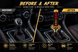 AutoBizarre Samurai Sword Shaped Car Gear Shift Knob Katana Style Personalised Gear Shifter Handle for All Cars