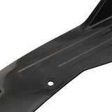 AutoBizarre Glossy Black Car Rear Bumper Lip Diffuser Splitter Canard Protector Universal for All Cars - Set of 2 pcs