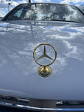 AutoBizarre Mercedes Benz Hood Ornament Bonnet Emblem Zinc Alloy Star Logo Badge