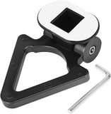 AutoBizarre Car Dummy Tow Hook Bumper Tow Hook 180 Degree Adjustable Self-Adhesive V-Shaped Triangle Shaped Vehicle Towing Hook for Car Decoration Universal for All Cars, SUV