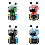 AutoBizarre Robot Style Air Freshener Car Perfume Sprayer Aromatherapy Perfume for Car Dashboard and Home
