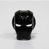 AutoBizarre Car Push Start Stop Button Ring Black Iron Man Cover for Button Protection and Decoration for All Cars