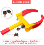 AutoBizarre Anti-Theft Heavy Duty Metal Body Adjustable Claw Wheel Security Lock Tyre Lock (works with all cars)
