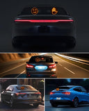 AutoBizarre Car Expression Display 4 Emoticons & 4 Hand Gesture LED Fun Emoticons Gesture Lights Warning Lights With Wireless Remote Controller For All Cars, Vans & Trucks