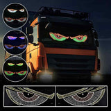 AutoBizarre Devil Eyes LED Lights for Car Windshield Led Panel with USB for Car Rear Window Universal for All Cars, Vans, Trucks, etc
