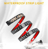 AutoBizarre 1.2 Mtrs 3 in 1 Brake Turn Signal DRL Light Truck Tailgate Light Pickup Tail Light Strip Compatible with All Cars, Trucks, SUV, Vans