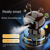 AutoBizarre Robot Style Air Freshener Car Perfume Sprayer Aromatherapy Perfume for Car Dashboard and Home